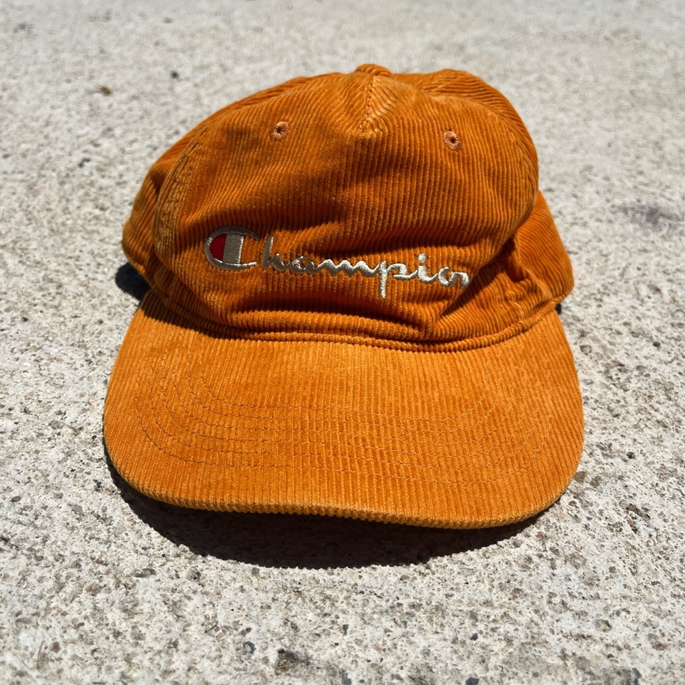 Champion vintage orange cap
